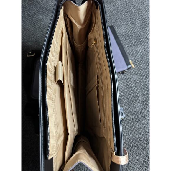 LOVEVOOK Laptop Tote Bag for Women 15.6" Office Work Bag Canvas/Haze Blue - Picture 9 of 13